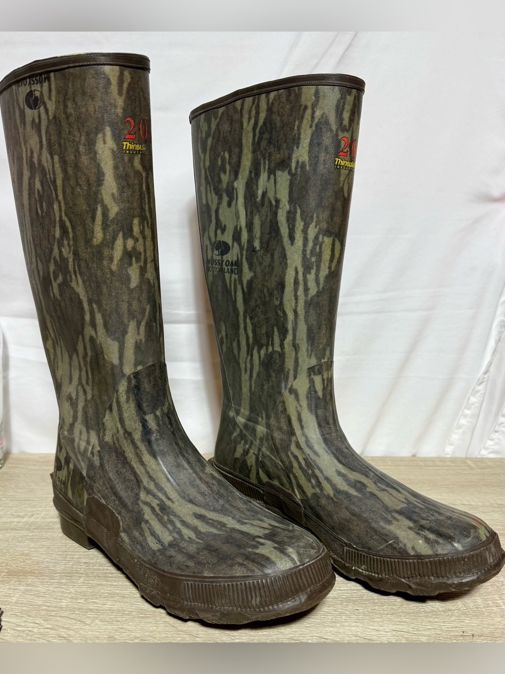 Cabela's Men's Duck Blind Waders Size 11 Mossy Oak Thinsulate Hunting Boots